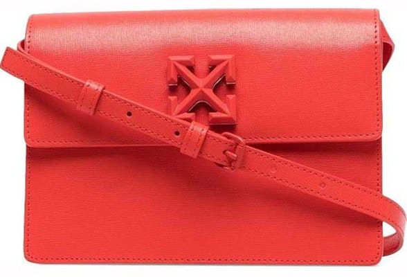 OFF-WHITE Jitney 2.0 Saffiano Shoulder Bag Red Buy OFF-WHITE Jitney 2.0 Saffiano Shoulder Bag Red