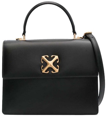 Off-White Jitney 2.8 Leather Tote Black Buy Off-White Jitney 2.8 Leather Tote Black