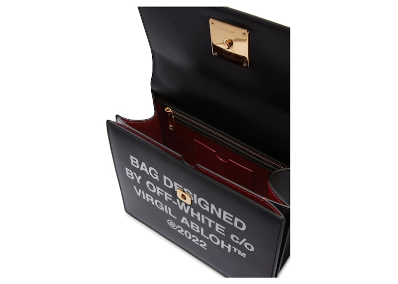 Lookbook OFF-WHITE Jitney 2.8 迷你包 黑色