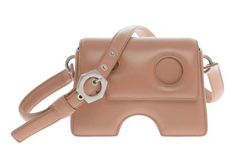 OFF-WHITE Jitney 2.8 New Meteor Shoulder Bag Camel