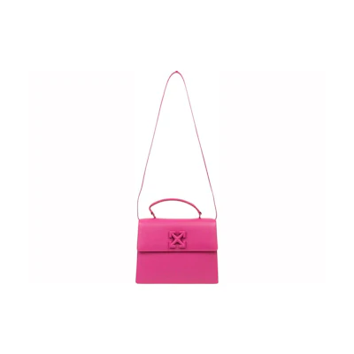 OFF-WHITE Jitney 2.8 Top Handle Fuchsia