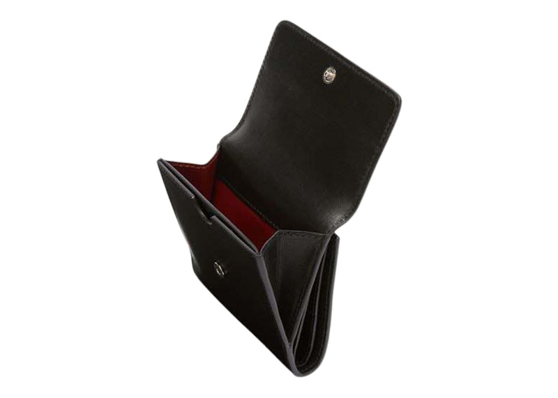 Lookbook オフホワイト Jitney フレンチクォート財布 ブラック/マルチカラー