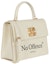 Order Bolso Tote de Cuero OFF-WHITE Jitney Beige/Negro