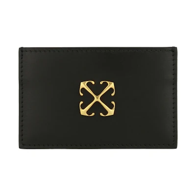 OFF-WHITE Jitney Simple Card Case Black