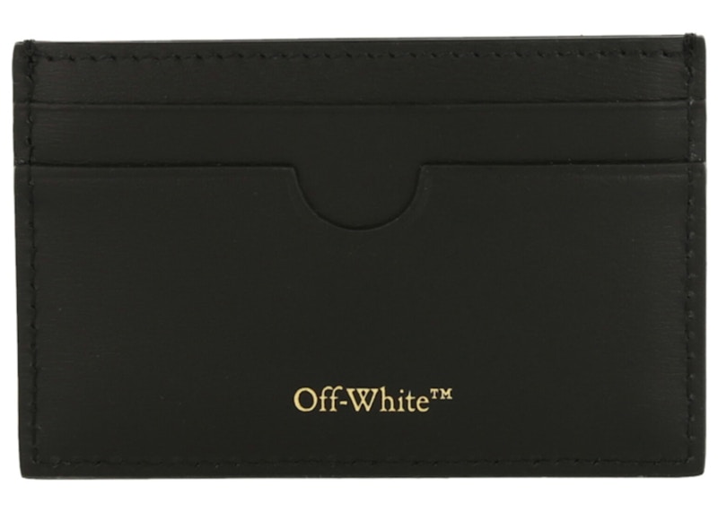 Order OFF-WHITE Jitney Dompet Kartu Sederhana Hitam