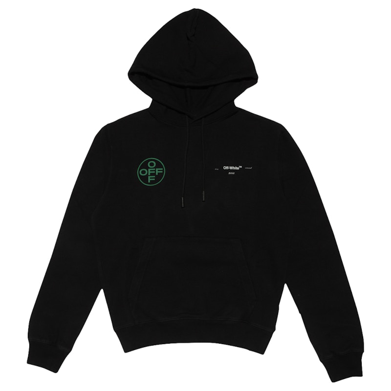 Off-White Johannesburg Africa Graphic Print Hoodie Black/Multicolor