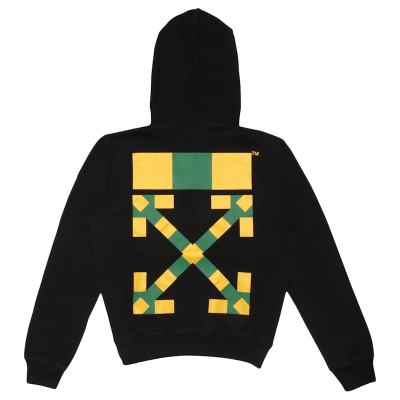 Off-White Johannesburg Africa Graphic Print Hoodie Black/Multicolor 圖 2
