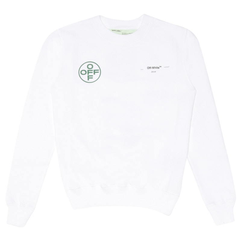 Off-White Johannesburg Africa Graphic Print Sweatshirt White/Multicolor