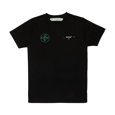 Off-White Johannesburg Africa Graphic Print T-Shirt Black/Multicolor