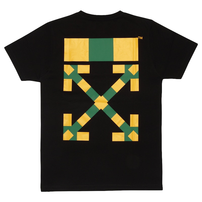 Off-White Johannesburg Africa Graphic Print T-Shirt Black/Multicolor 圖 2