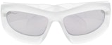 Order OFF-WHITE Katoka 方形透明太陽眼鏡(OERI075S23PLA0010072)