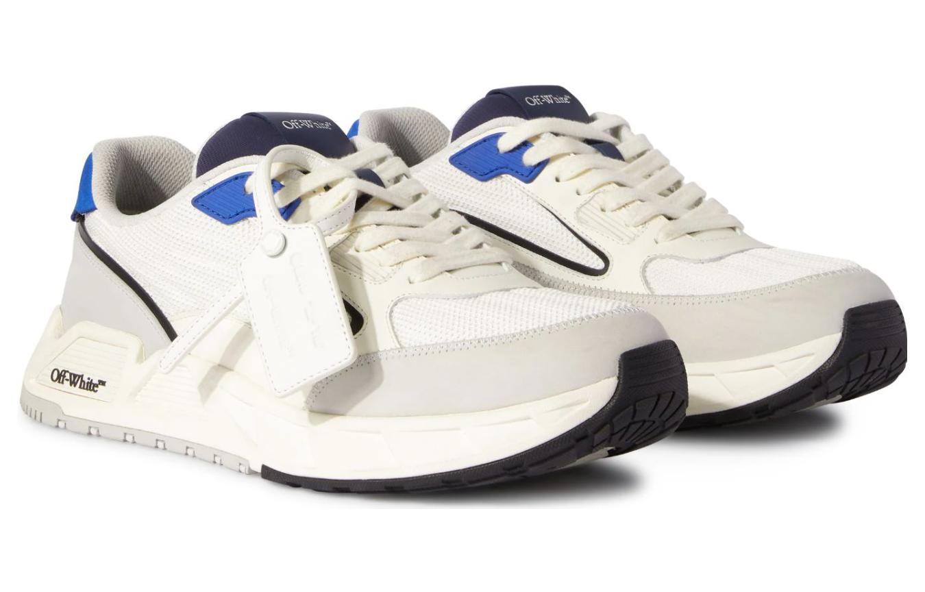 Off-White Kick Off Sneaker 'White Grey Blue' 圖 2