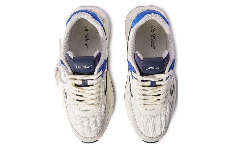 Off-White Kick Off Sneaker 'White Grey Blue' 圖 4