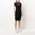 Off-White Knit Industrial Dress Black/White