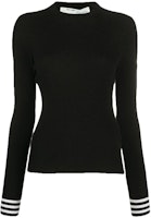 Off-White Knit Longsleeve T-Shirt Black/White Off-White Knit Longsleeve T-Shirt Black/White