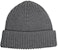 Off-White Knit Patch Beanie Melange Grey/Green