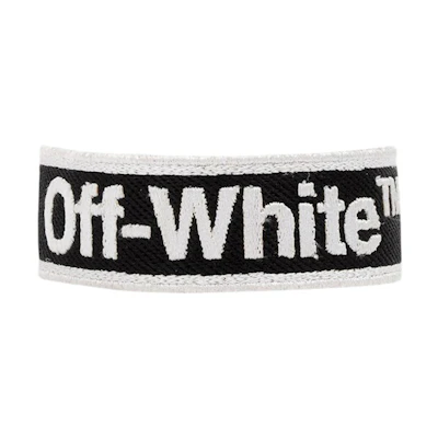 Off-White Knot Bracelet Black/White
