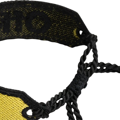 Off-White Knot Bracelet Yellow/Black Order Off-White Knot Bracelet Yellow/Black