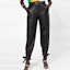Purchase Off-White Leather Balloon Leg Pants 'Black'