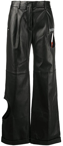 off-white-leather-meteor-holes-formal-pants-black