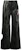 Off-White Leather Meteor Holes Formal Pants Black