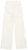 Off-White Leather Meteor Holes Formal Pants White