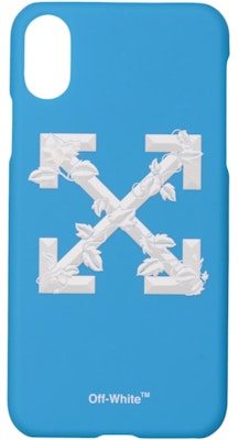 Funda iPhone X Off-White Hojas Flechas (SS19) Azul/Blanco Buy Funda iPhone X Off-White Hojas Flechas (SS19) Azul/Blanco