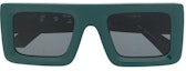 Order OFF-WHITE Leonardo Sunglasses Green (OERI049F22PLA0015507)
