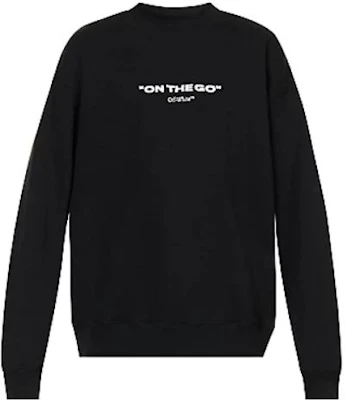 Off-White 字母印花圆领长袖针织毛衣 黑色 OMBA054F23FLE0031001S Buy Off-White 字母印花圆领长袖针织毛衣 黑色 OMBA054F23FLE0031001S