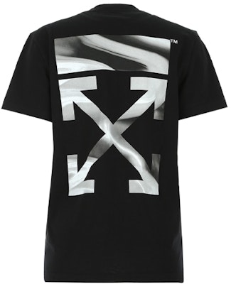 Off-White Liquid Melt Arrows Casual Tee 'Black/Grey' Buy Off-White Liquid Melt Arrows Casual Tee 'Black/Grey'