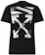 Off-White Liquid Melt Arrows Casual Tee 'Black/Grey'