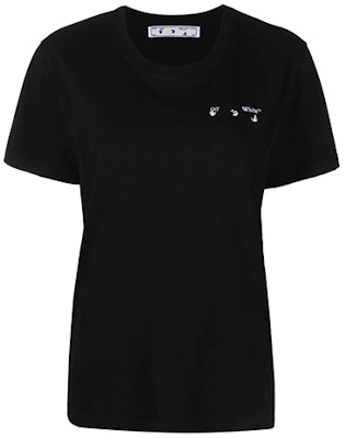 Off-White Liquid Melt Arrows Casual Tee 'Black/Grey' Order Off-White Liquid Melt Arrows Casual Tee 'Black/Grey'