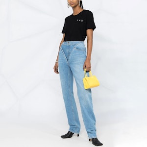 Off-White Liquid Melt Arrows Casual Tee 'Black/Grey' Purchase Off-White Liquid Melt Arrows Casual Tee 'Black/Grey'