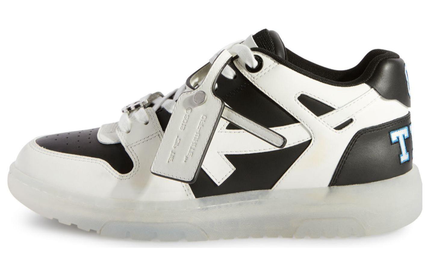 Off-White Logic Out of Office OOO Low White Black OMIA189G23LEA0091001