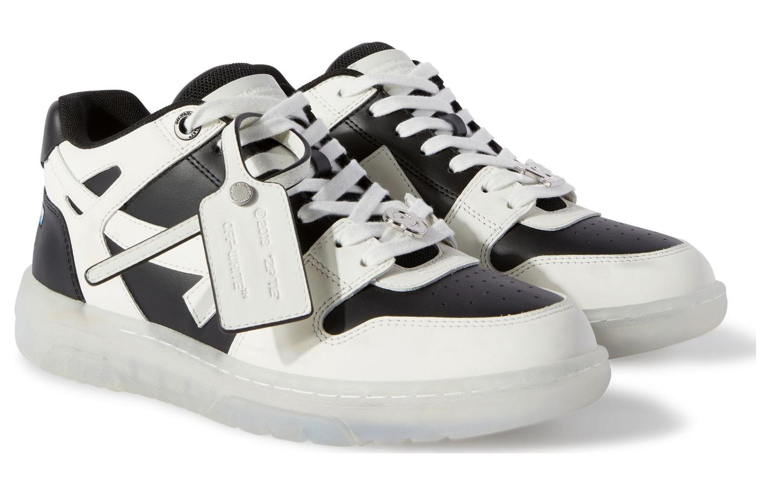 Order Off-White Logic Out of Office OOO Low Blanco Negro OMIA189G23LEA0091001