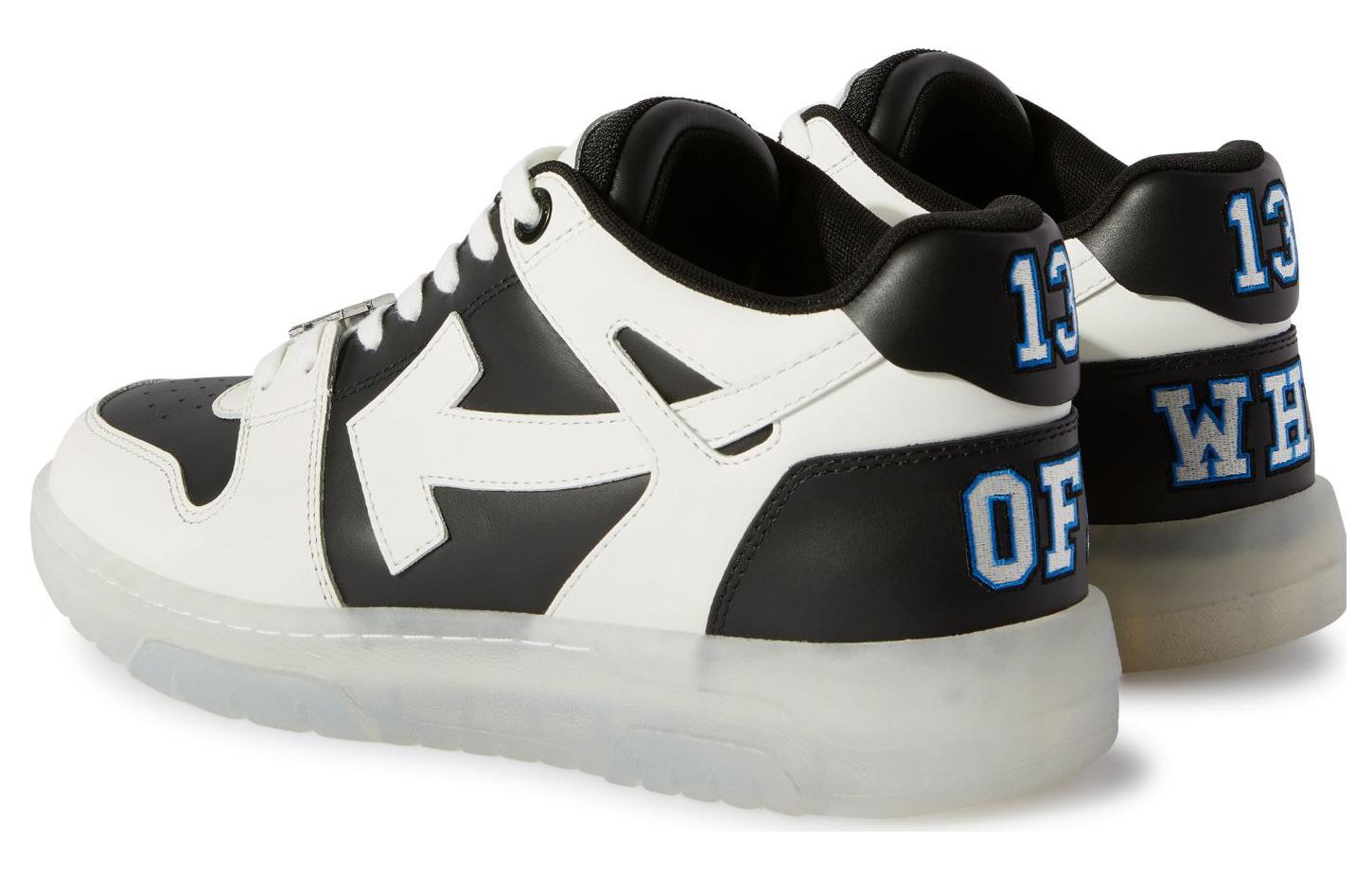 Lookbook Off-White Logic Out of Office OOO Low Blanco Negro OMIA189G23LEA0091001