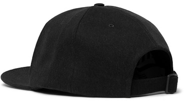 Off-White Logo Appliqued Denim Baseball Hat Black Order Off-White Logo Appliqued Denim Baseball Hat Black