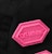 Off-White Logo Appliqued Shell Baseball Hat Black/Pink