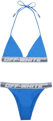 Off-White Logo Band Bikini 'Blue' (SS21) Buy Off-White Logo Band Bikini 'Blue' (SS21)