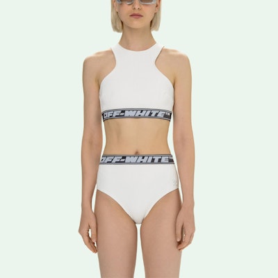 Off-White Logo Bikini 'White' (SS21) Shop Off-White Logo Bikini 'White' (SS21)