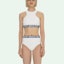 Shop Off-White Logo Bikini 'White' (SS21)