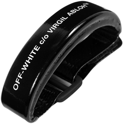 Off-White Logo Bracelet (SS19) Black/White Order Off-White Logo Bracelet (SS19) Black/White