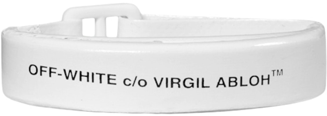 Off-White Logo Bracelet (SS19) White/Black Buy Off-White Logo Bracelet (SS19) White/Black