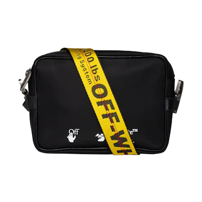OFF-WHITE Logo Crossbody Bag Black