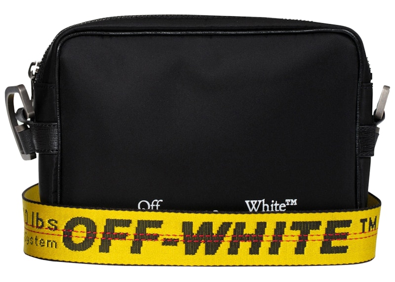 OFF-WHITE Logo Crossbody Bag Black 圖 3