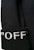 Off-White Logo Cuff Knit Cargigan Sweater Black/White