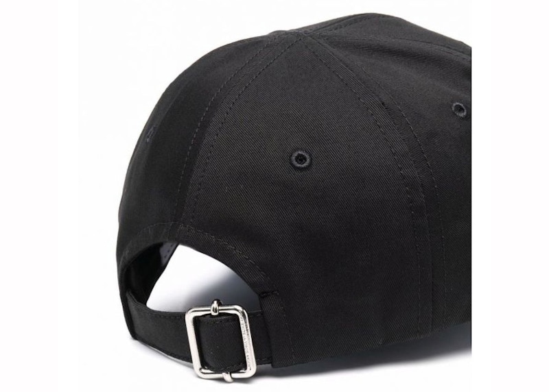 Order Gorra de Béisbol Negra/Blanca OFF-WHITE con Logo Bordado