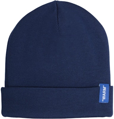 Off-White Logo Embroidered Beanie Blue/Light Blue Order Off-White Logo Embroidered Beanie Blue/Light Blue