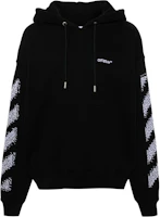 Off-White Logo Embroidered Oversized Black Long-Sleeve Sweatshirt () OMBB085F24FLE00B1001 Off-White Logo Embroidered Oversized Black Long-Sleeve Sweatshirt () OMBB085F24FLE00B1001