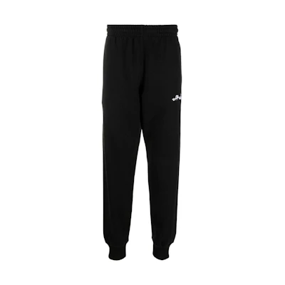 OFF-WHITE Logo Embroidered Sweatpants Regular Fit Black OMCH033F22FLE0011001